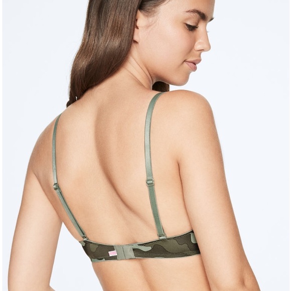 💖Victoria's Secret PINK Lightly Lined t-shirt Bra - Picture 2 of 6